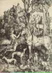 Durer Albrecht St Eustathius - Hermitage